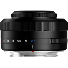 TTArtisan 27mm F2.8 automatinio fokusavimo AF objektyvas su metaliniu korpusu, suderinamas su 