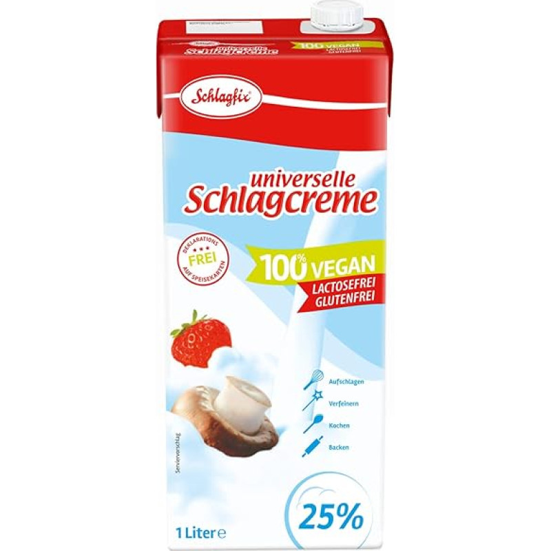 Schlagfix Plant Fat Based Whipping Cream 1000ml