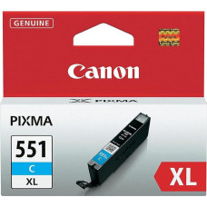 Canon XL Ink Tank CLI 551 °C, 665pp Cyan 6444B001