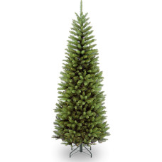 National Tree Company Künstlicher Weihnachtsbaum | Inklusive Ständer | Kingswood Tannenbleistift, Metall, Grün, 6 ft, 6