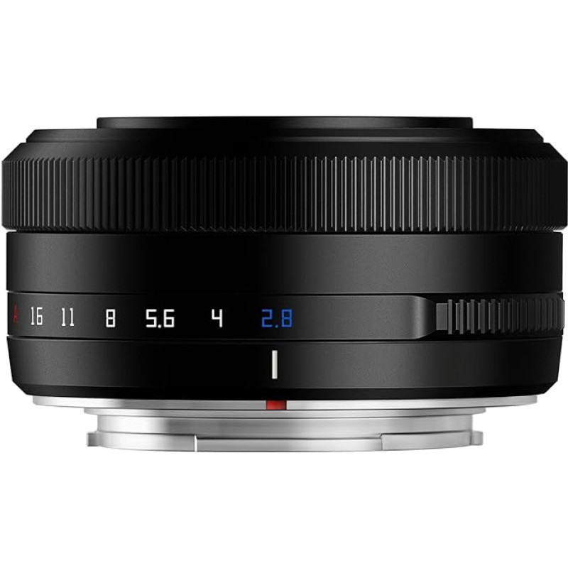 TTARTISAN 27 mm F2.8 automatinio fokusavimo APS-C fotoaparato objektyvas Metalinis lengvas nešiojamasis fotoaparato objektyvas, skirtas 