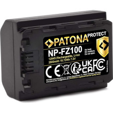 PATONA Protect NP-FZ100 2600mAh fotoaparato akumuliatorius su V1 apsauginiu korpusu