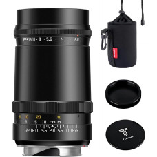 TTartisan 100mm F2.8 Full Frame Bubble Bokeh objektyvas, suderinamas su 