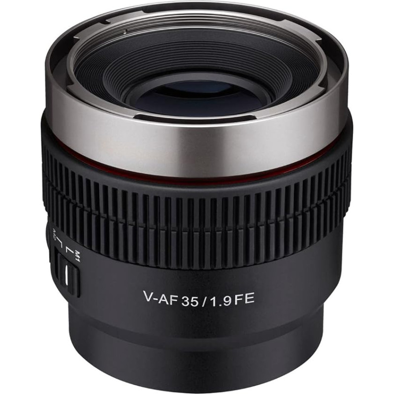 Samyang SYCAF35-NEX T1.9 35 mm automatinio fokusavimo objektyvas 