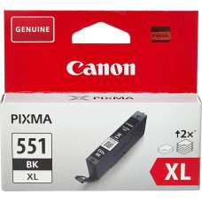 Canon Cli-551xl High Capacity Ink Cartridge, Black - 6443B001