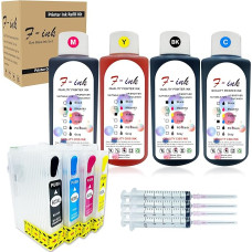 Fink 603XL Ink Cartridges Set for Eps 603 or 603XL Ink Cartridges Compatible with Expression Home Printers XP-3100 XP-2105 XP-4100 XP-2100 XP-3105 XP-4105 WF-2810 WF-2830 WF-2835 WF-2850