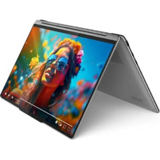 Lenovo Yoga 9i konvertuojamas nešiojamasis kompiuteris | 14 colių 4K OLED jutiklinis ekranas | Intel Core Ultra 7-155H | 16GB RAM | 1TB SSD | Intel Iris Xe Graphics | Win11 Home | QWERTZ | Pilka | Komplekte yra rašiklis | 3 metų 