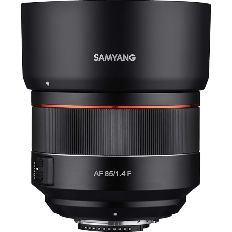 Samyang 85mm F1.4 automatinio fokusavimo pilno kadro teleobjektyvas Nikon F-Mount