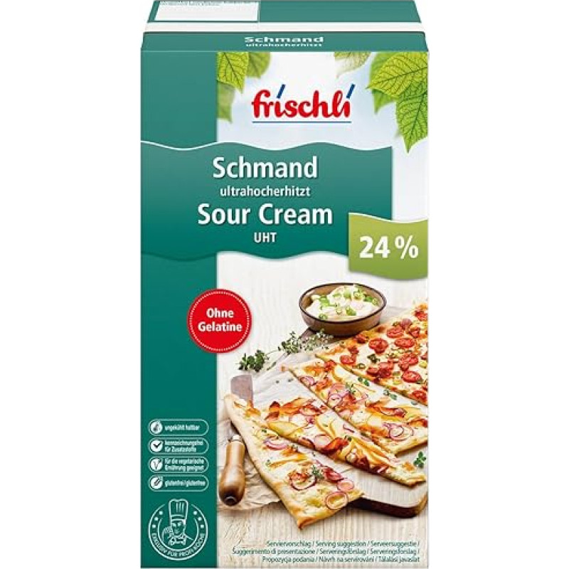 Frischli grietinėlės kremas be želatinos švelnaus skonio 1000 ml