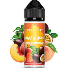 Belissia Shake and Make - Peach Passion Fruit - High Dose Food Aroma 10 ml with Practical Shaker Bottle for Mixing For Food, Cooking, Baking, Hobby, Room Refreshment and much more