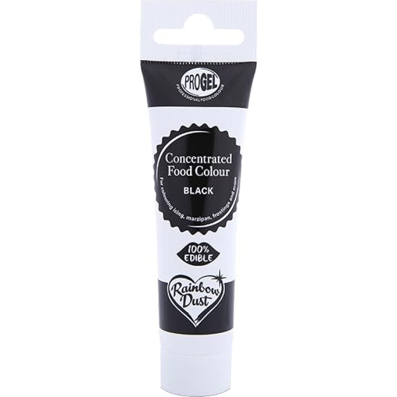 ProGel Concentrated Colour Black (By RainbowDust)