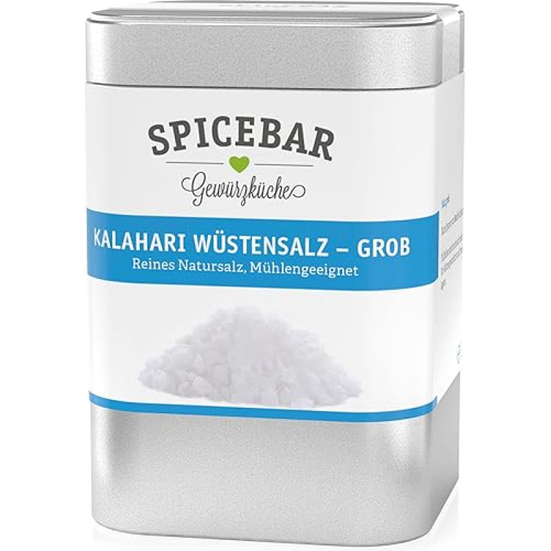 Spicebar Kalahari Desert Salt Coarse Natural Mill Salt (1 x 170g)