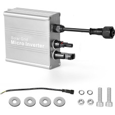 Jadeshay 120 W Micro Inverter Solar PV Inverter Balcony Power Station DC10.8-30 V MPPT Inverter Sine Wave for Solar Panel with AC Output Cable