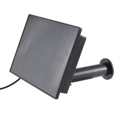 Swiixxer 4 W Solarpanel-Ausgang, 5 V Solarzellen Laden Eingebauten 18650- für Außenüberwachungskamera auf
