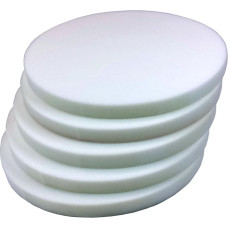 Apvali putplasčio plokštė 30 cm, 5 cm storio, RG40, 5 vnt., universali ir aukštos kokybės, tinka apmušalams ir čiužiniams, pritaikoma pagal užsakymą