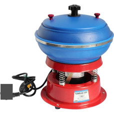 Schleifbock, 3L Vibrationsbecher Steinbecher Metall Rock Tumbler Schmuck Poliermaschine for Schmuck Perlenvibrator Polieren Tumbler, für Schleifen, Polieren, Bohren
