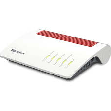 FRITZ!Box 7590 AX (Wi-Fi 6 DSL Router with 2,400 Mbps (5GHz) & 1,200 Mbps (2.4 GHz), up to 300 Mbps with VDSL Supervectoring 35b, WLAN Mesh, DECT Base, German Version