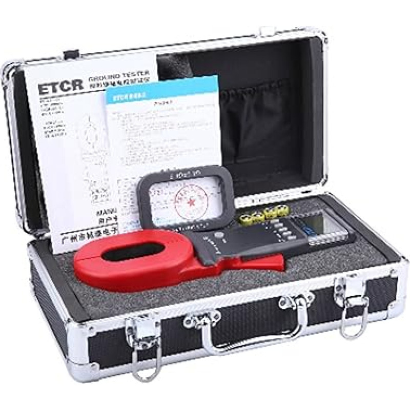 ETCR2000A+ Skaitmeninis žemės varžos matuoklis su įžeminimo varžos testeriu, elektriniai įrankiai ir testeriai