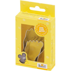 RBV Birkmann Birkmann Birkmann Ausstecher sūrio pjaustymo įrankių rinkinys, 2,2 x 3,5 x 4,5 cm/5 vnt.