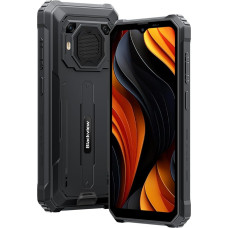Blackview BV6200 Plus Outdoor Mobile Phone, 24GB + 256GB, 11000mAh Battery, 3W 98dB Ultra-loud Speaker, 16MP + 13MP, 6.56 Inch HD+, Android 14 Dual SIM IP68 Waterproof Smartphone Without Contract, NFC