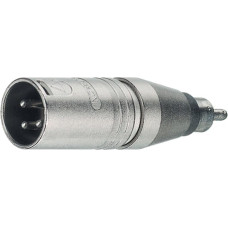 Neutrik NTR-NA2MPMM – Adapter for cable, XLR, RCA Cable (Silver)
