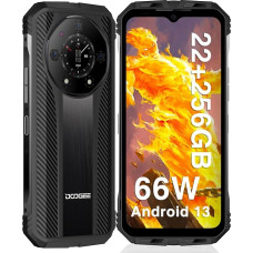 DOOGEE S110 mobilusis telefonas 12GB/256GB juodas