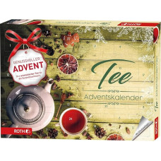 ROTH Tea Advent Calendar Filled with High-Quality Tea Blends Calendar with Tea for the Pre-Christmas Season