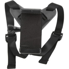 Motociklo šalmo laikiklis su mobiliojo telefono laikikliu, sporto kameros laikiklio priedai 1/4 colio varžtų skylės vertikaliam įrašymui sporto kamerai mobiliajam telefonui (juoda)