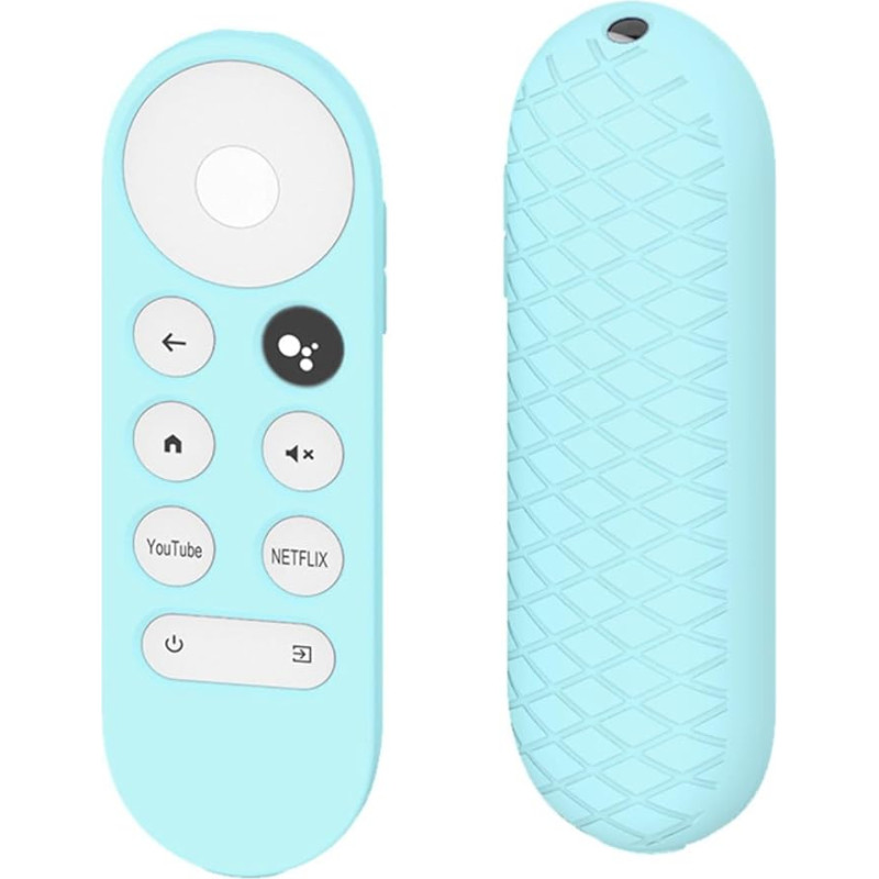 Fernbedienung kompatibel mit Google Chromecast 2020 4K / Chromecast 2022 HD - Weiches Silikon für Fernbedienung