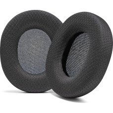 WC Wicked Cushions AirWeave Replacement Ear Pads for Sony MDR 7506, MDR V6 and MDR CD900ST | Improved Comfort, Breathable Fabric and Premium Foam | Airweave Black