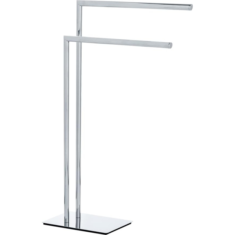Wenko 18563100 Recco Chrome Towel and Clothes Stand, 48 x 80.5 x 20 cm