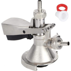 Stainless Steel A Type Barrel Coupling Beer Barrel Dispenser Connector Beer Dispenser Accessories