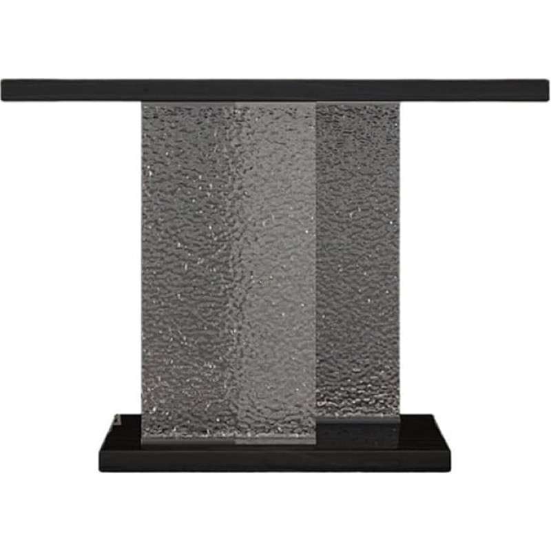 Modern Console Table with Acrylic Desk for Small Spaces, Narrow Wooden Sofa Table for Entryway or Living Room, Modern Accent Table for Desk or Console