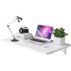 Klappbarer Outdoor-Tisch für Garten, platzsparend, Wandschreibtisch für Schlafzimmer und Küche, schwimmender Laptop-Computer-Arbeitsplatz (Größe: L 90 x B 50 cm)