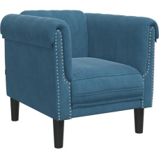 HETFTJN Lounge Chair Sofas & Couches Sofas Sleeping Chair - Armchair Blue Velvet for Hotel Room Office Bedroom Relaxation Room