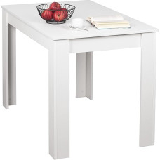 RICOO WM088-WM valgomojo stalas mažas 110 x 75 x 68 cm baltas matinis