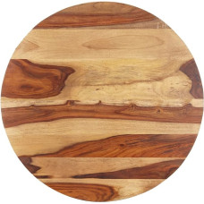 Susany Table Top Solid Wood Top Replacement Table Top Solid Wood Top for Dining Table Rosewood Solid Wood Round 25-27 mm 80 cm