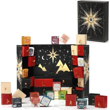 Advent Calendar France Gourmet 2024 with delicacies from Gascony. Elegant delicatesses such as duck liver, godfather, game, terrines and sweets.