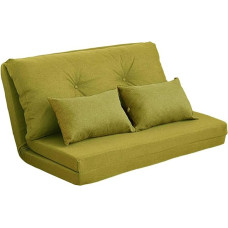 Reguliuojama sulankstoma sulankstoma kėdė su metaliniu rėmu, dūmų pilkos spalvos pagrindu, sofa-lova su atlošu ir pagalvėmis - sulankstomas čiužinys, futono kušetė, lova, puikiai tinka tinginiavimo dienoms