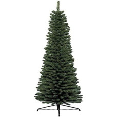 Kaemingk 680061 Pencil Pine Tree Narrow Trunk Soft PVC Needles Indoor Use Height 180 CM