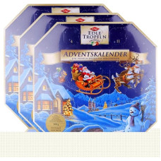 Trump Elegant Drops in Nut Advent Calendar 300 g Blue (Pack of 3)