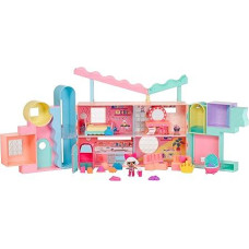 L.O.L. Surprise! Squish Sand Magic House with Collectible Doll Diva - Playset with Collector's Doll, Squish Sand, Surprises and Accessories - Ideal for Girls from 4 Years