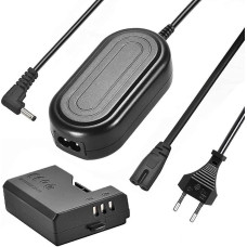 ACK-E10 maitinimo šaltinio įkroviklis DR-E10 nuolatinės srovės jungties įkroviklio rinkinys, skirtas skaitmeniniams fotoaparatams 