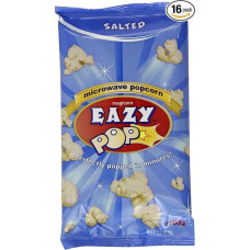 Eazy Pop Salted Popcorn 100 g (Pack of 16)