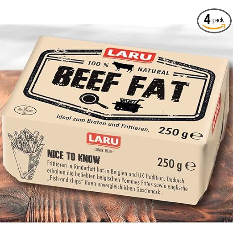Laru Beef Fat Beef Fat 4 x 250 g