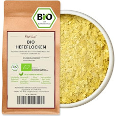 Kamelur 500 g Organic Yeast Flakes - Malt Yeast Flakes Vegan, Beer Yeast Flakes as a Seasoning for Parmesan & Cheese Vegan - Yeast Flakes Organic in Biodegradable Packaging