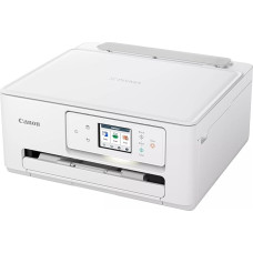 Canon PIXMA TS7650i Multifunction Printer 3-in-1 (Inkjet, Printing, Copying, Scanning, A4, 6.7 cm Touch LCD, Wi-Fi, Duplex Printing, 2 Paper Feeders, Compatible with Pixma Print Plan ABO) White