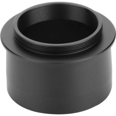 Qiterr 2 colių T2 M42 x 0,75 sriegio teleskopo okuliaro fotoaparato priedų montavimo adapteris astronominių teleskopų fotografijos priedai jungties rankovė prailginimo vamzdis T2