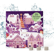 waterdrop® Advent Calendar 2024, 25 Surprises - Taste for Water | Premium Advent Calendar for Men & Women, Sugar-Free Drink Cubes - Christmas Calendar & Gift Idea for Children