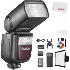 Godox V860III-F Speedlite Light E-TTL ll automatinė blykstė ir rankinė blykstė 2.4G didelės spartos sinchronizavimas 7,2 V/2600 mAh ličio jonų baterija fotoaparato blykstė Speedlite Light Fuji fotoaparatui